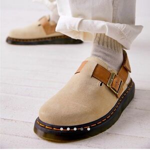 DR MARTENS JORGE II SLINGBACKS PARCHMENT BEIGE